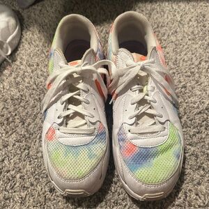 fun colored nike athletic shoes